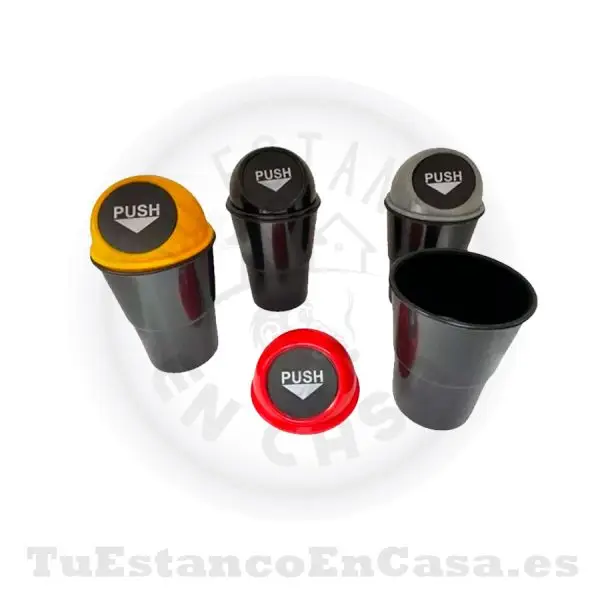 Cenicero Plástico Push Coche Universal - Imagen 3