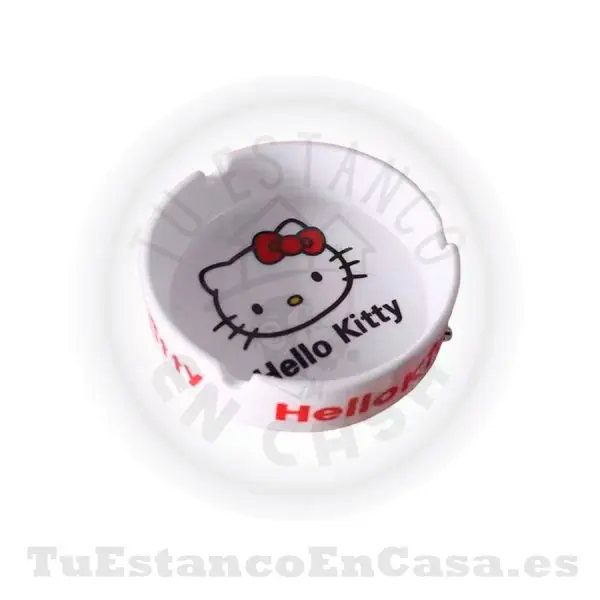 Cenicero Cerámica Hello Kitty