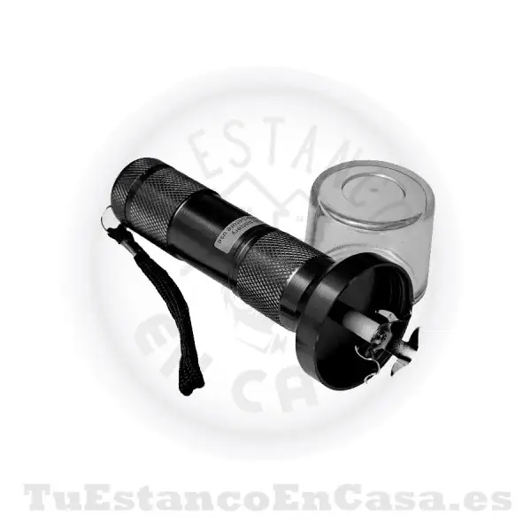Grinder Eléctrico Aluminio Negro - Imagen 2