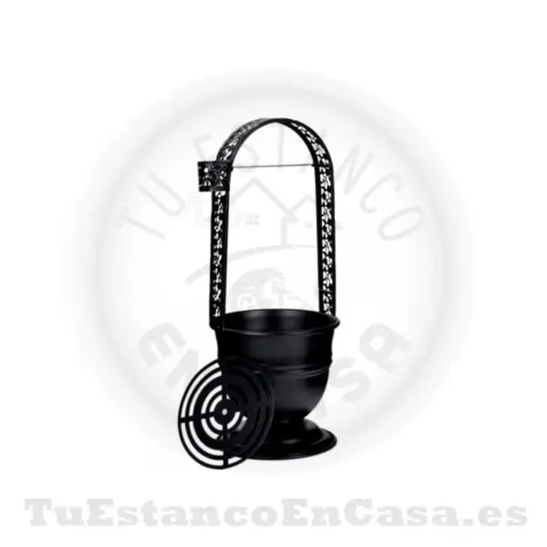Porta Carbón Negro M Apolo Head Shop - Imagen 2