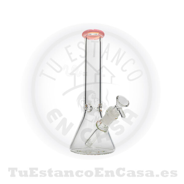 Bong de Cristal Apolo Head Shop – Diseño Clásico Transparente  25 cm