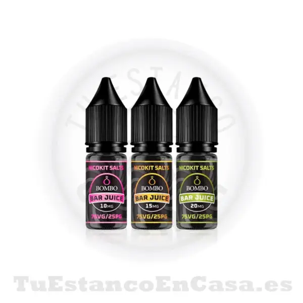 E - Liquido Bombo Bar Juice - Nicokit Salts