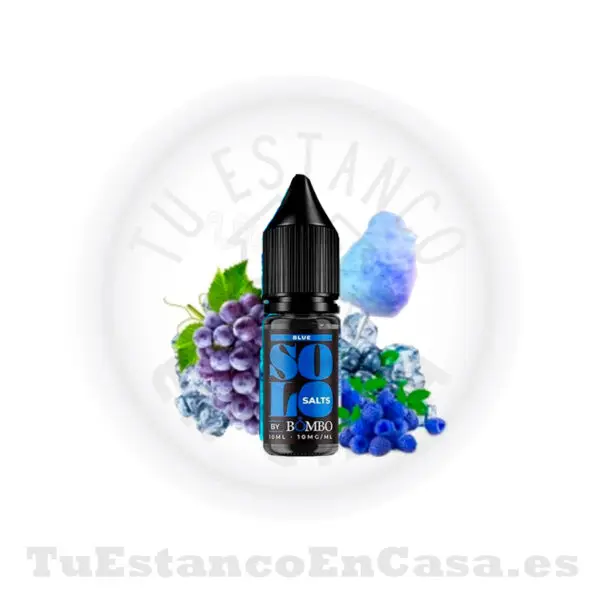 E - Liquido Bombo Solo Salts - Blue