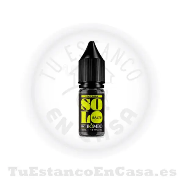 E - Liquido Bombo Solo Salts - Lime Soda - Imagen 3