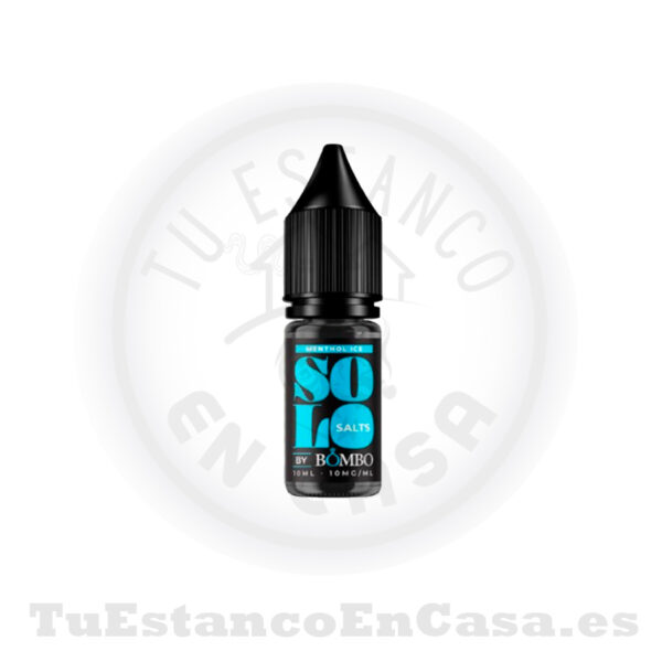 E - Liquido Bombo Solo Salts - Menthol Ice - Imagen 3