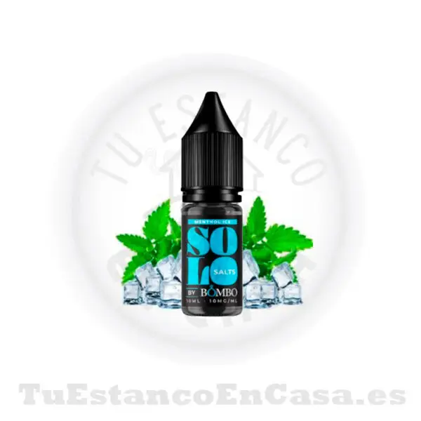 E - Liquido Bombo Solo Salts - Menthol Ice