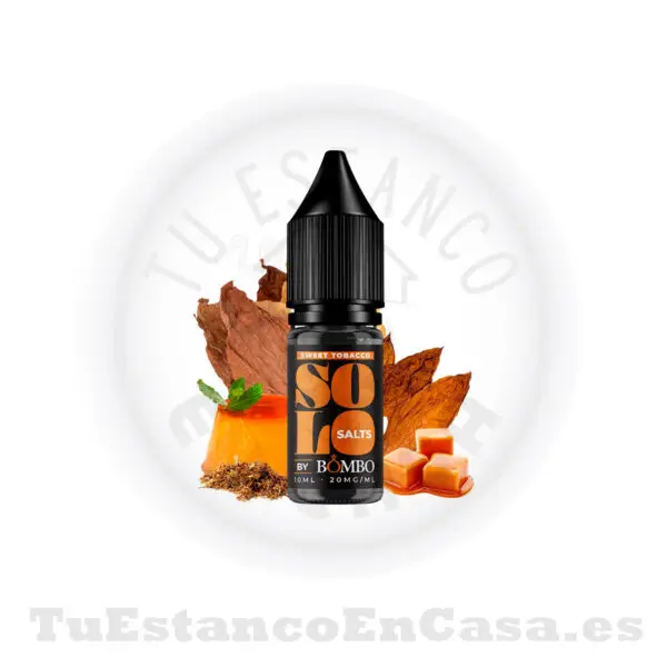 E - Liquido Bombo Solo Salts - Sweet Tobacco