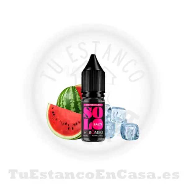 E - Liquido Bombo Solo Salts - Watermelon