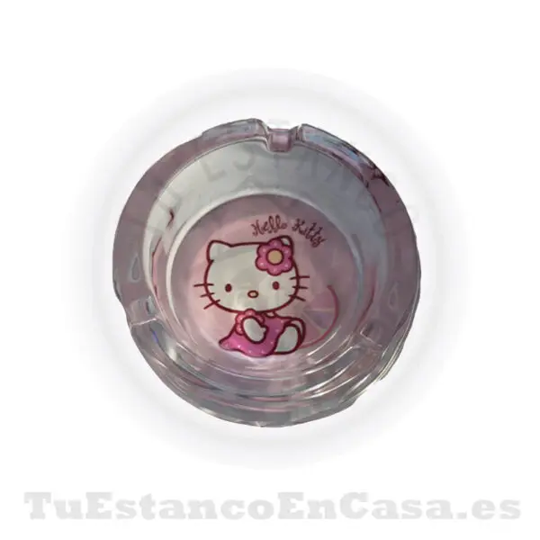 Cenicero de Cristal - Hello Kitty Mod. 6