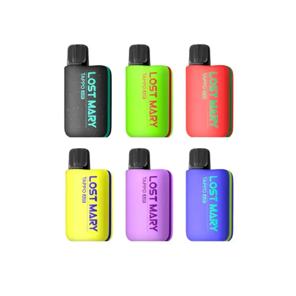 Vaper Recargable Lost Mary TAPPO Air -1000 Caladas- Lemon Lime - Imagen 2