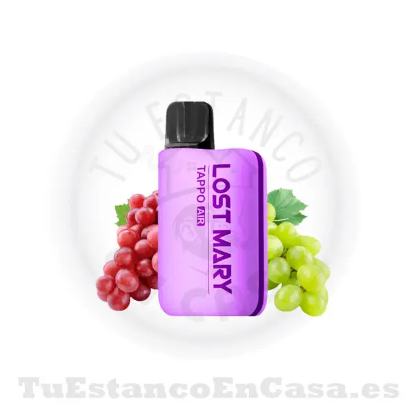 Vaper Recargable Lost Mary TAPPO Air -1000 Caladas- Grape
