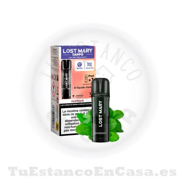 Recarga Cabezal Lost Mary Pro 1000 puf - Spearmint