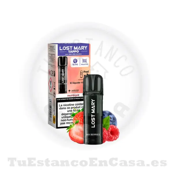 Recarga Cabezal Lost Mary Pro 1000 puf - Mix Berries