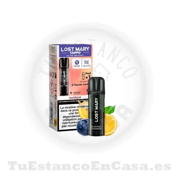 Recarga Cabezal Lost Mary Pro 1000 puf - Blueberry Sour Raspberry