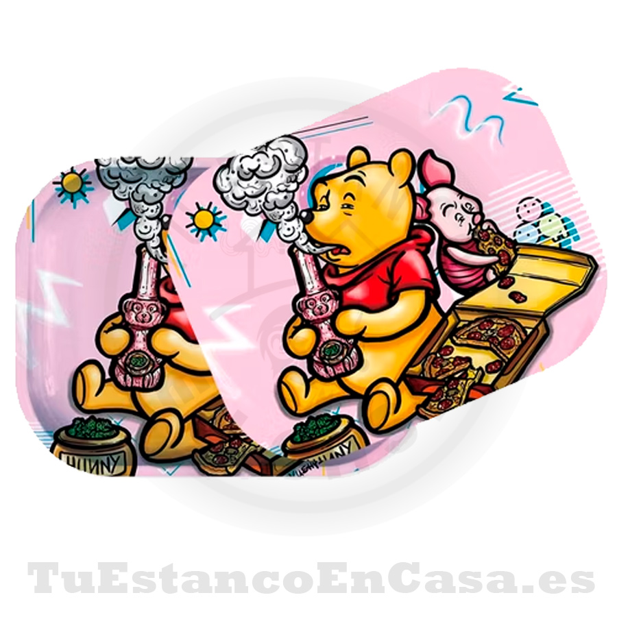 Bandeja-winny-1.jpg Bandeja Metal Pequeña Winny con Tapete Magnético Apolo Head Shop - Imagen 1