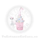Pipa de Agua de Cristal Apolo Head Shop – Diseño Cupcake Hello Kitty