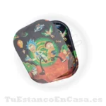Bandejas Metal Pequeñas Rick y Morty con Tapete Magnético Apolo Head Shop - Imagen 3