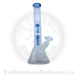 Bong Cristal Apolo Head Shop Doble Difusor 32 cm