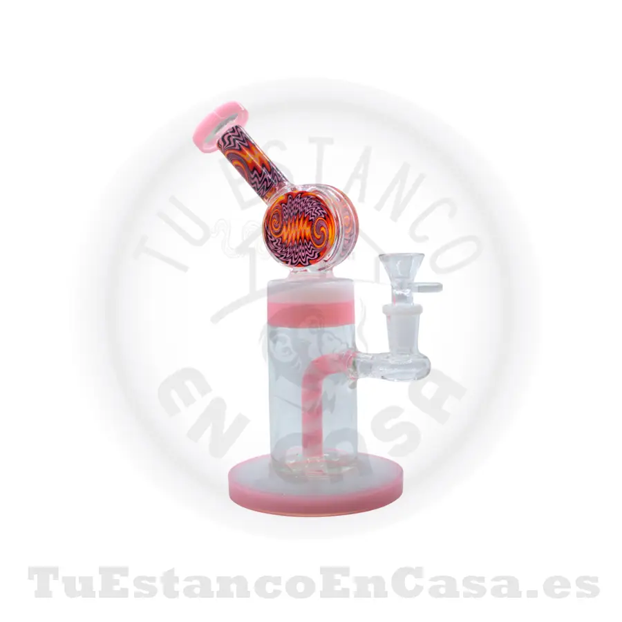 Bong-circulo-1.webp Bong Cristal Apolo Head Shop Circulo Psicodélico 25 cm - Imagen 1