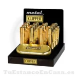Encendedor Clipper Metal Gold - Imagen 2