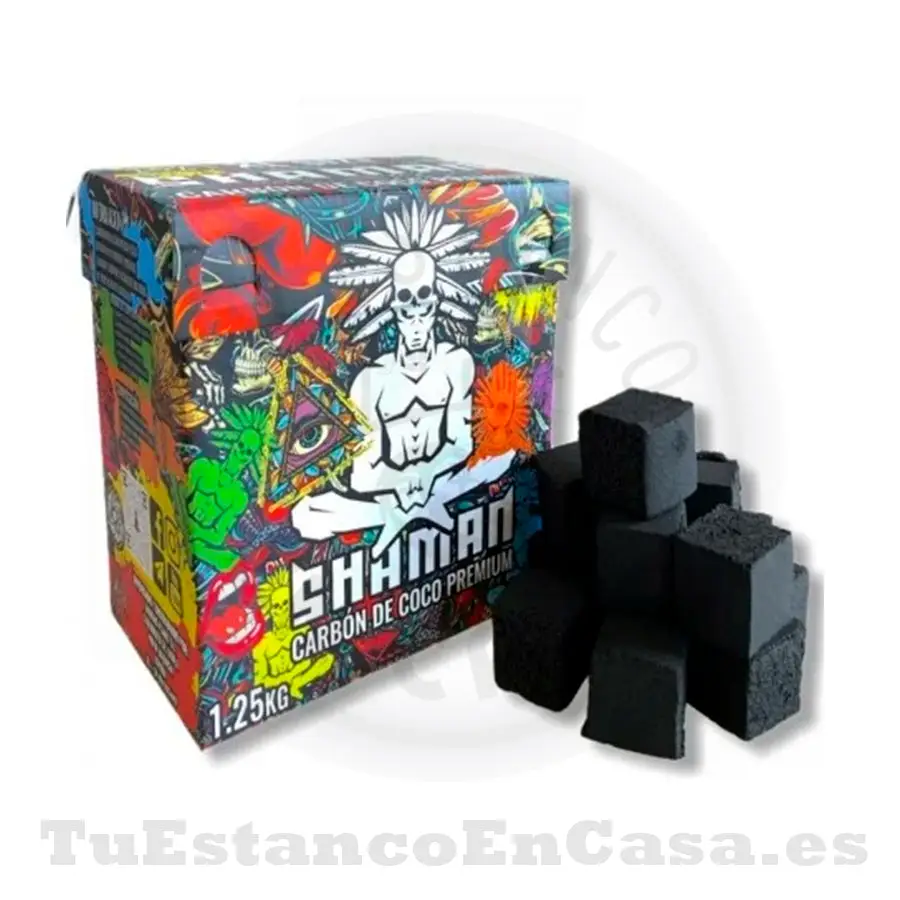 CarbonNaturalShaman26mm1.25.webp Carbón Natural Shaman 26 mm - 1.25 kg - Imagen 1