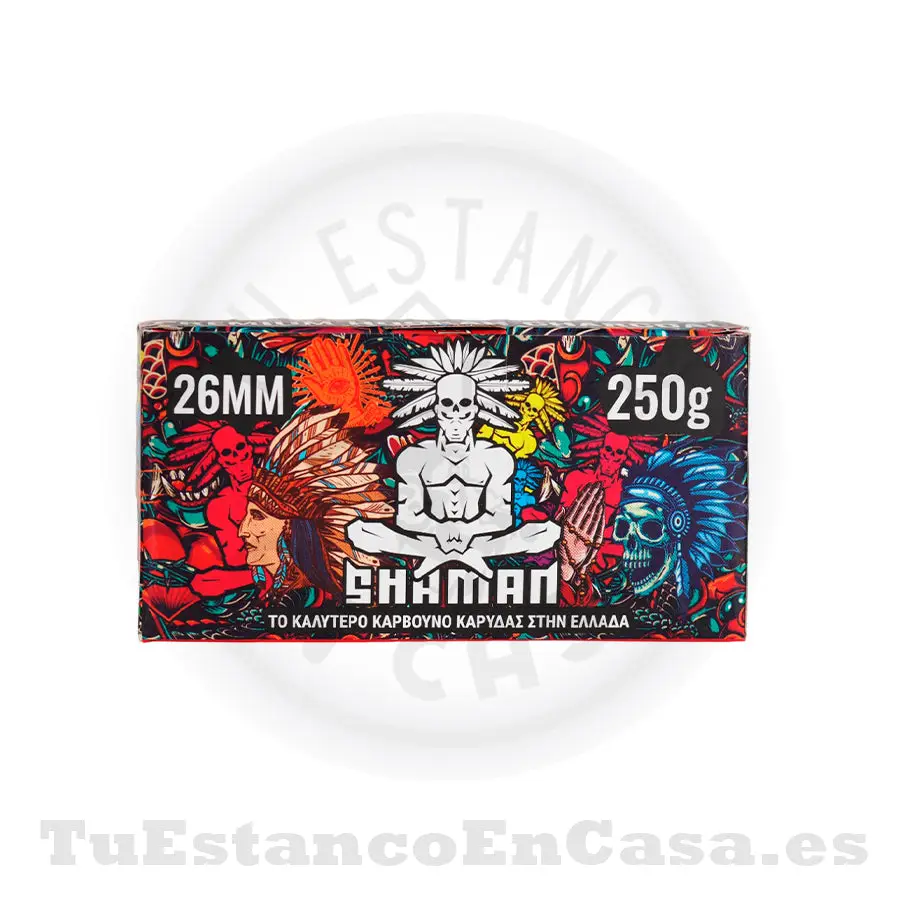 CarbonNaturalShaman26mm250gr1.webp Carbón Natural Shaman 26 mm - 250 gr - Imagen 1
