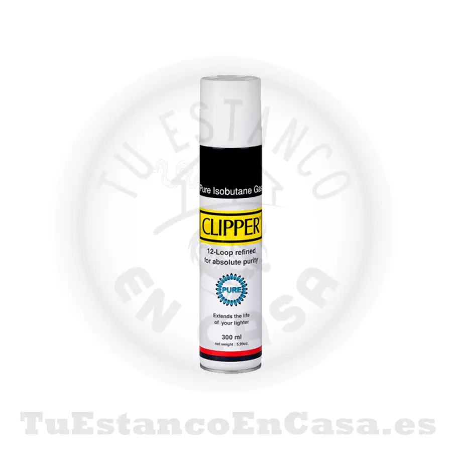 Clipper-Gas-Blanco.webp Botella de Gas Clipper Refinado 300 ml - Imagen 1