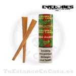 Conos Papel de Fumar Cyclones Hemp Cones Red Alert (Sabor Fresa) 2 und.