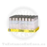 Encendedor CLIPPER - Blanco Transparente - Imagen 2