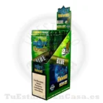 Papel de Fumar Blunt Juicy Jay's Hemp Wraps Blue (Sabor Arándanos) 2 und. - Imagen 2