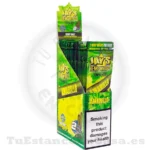 Papel de Fumar Blunt Juicy Jay's Hemp Wraps Amarillo (Sabor Pastel de Limón) 2 und. - Imagen 2