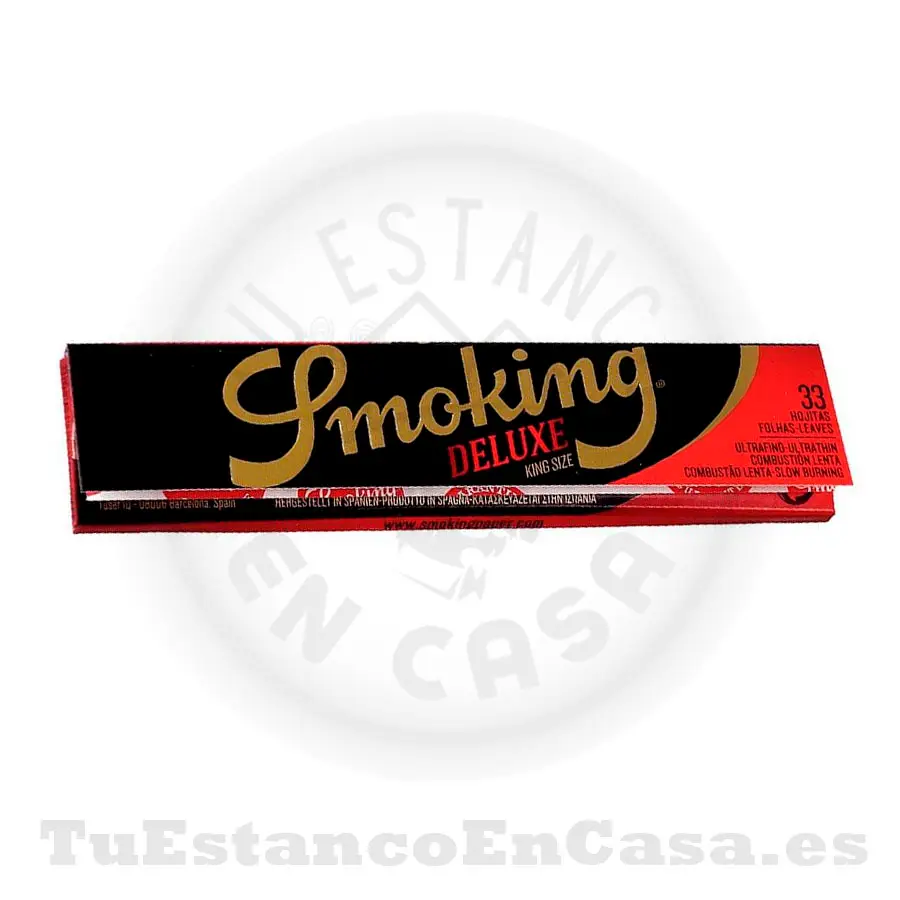 Papel-smoking-slim-1.webp Papel de Fumar Smoking Deluxe Slim Extra Largo – 110 mm - Imagen 1