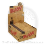 Papel de Fumar Natural RAW Slim Extra Largo 200 - 110 mm - Imagen 2