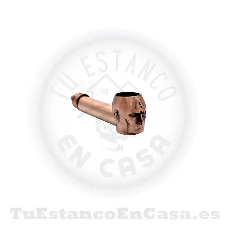 Pipa-cap-3.webp Pipa de Metal Marvel Capitán América - Imagen 1