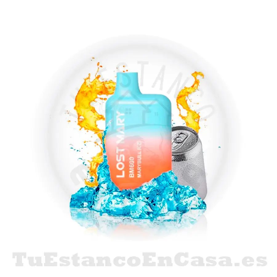 Pod_LostMary_Bullice.webp LOST MARY BM600 Bull Ice - 600 Caladas - Imagen 1