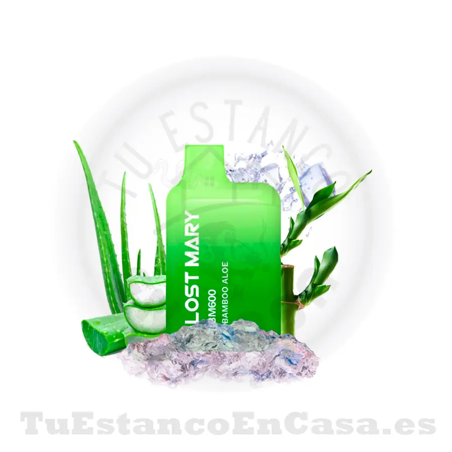 Pod_LostMary_aloe.webp LOST MARY BM600 Aloe - 600 Caladas - Imagen 1