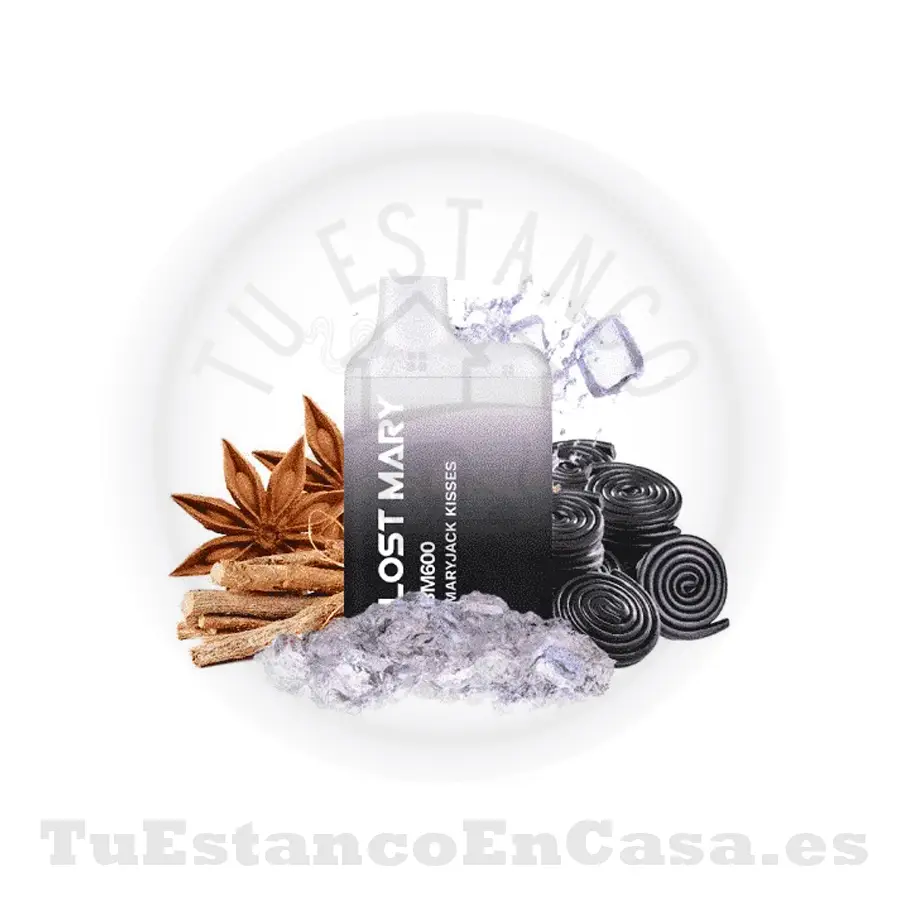 Pod_LostMary_regaliz.webp LOST MARY BM600 Maryjack Kisses - 600 Caladas - Imagen 1