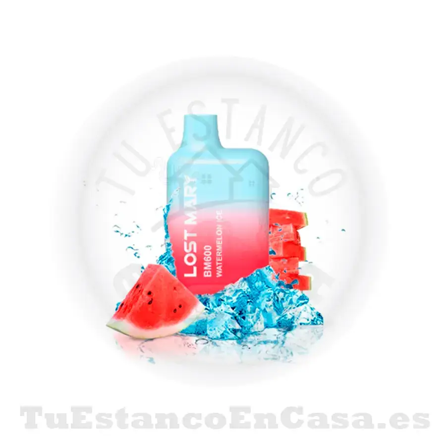 Pod_LostMary_watermelonice.webp LOST MARY BM600 Watermelon Ice - 600 Caladas - Imagen 1