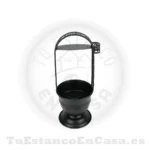 Porta Carbón Negro M Apolo Head Shop