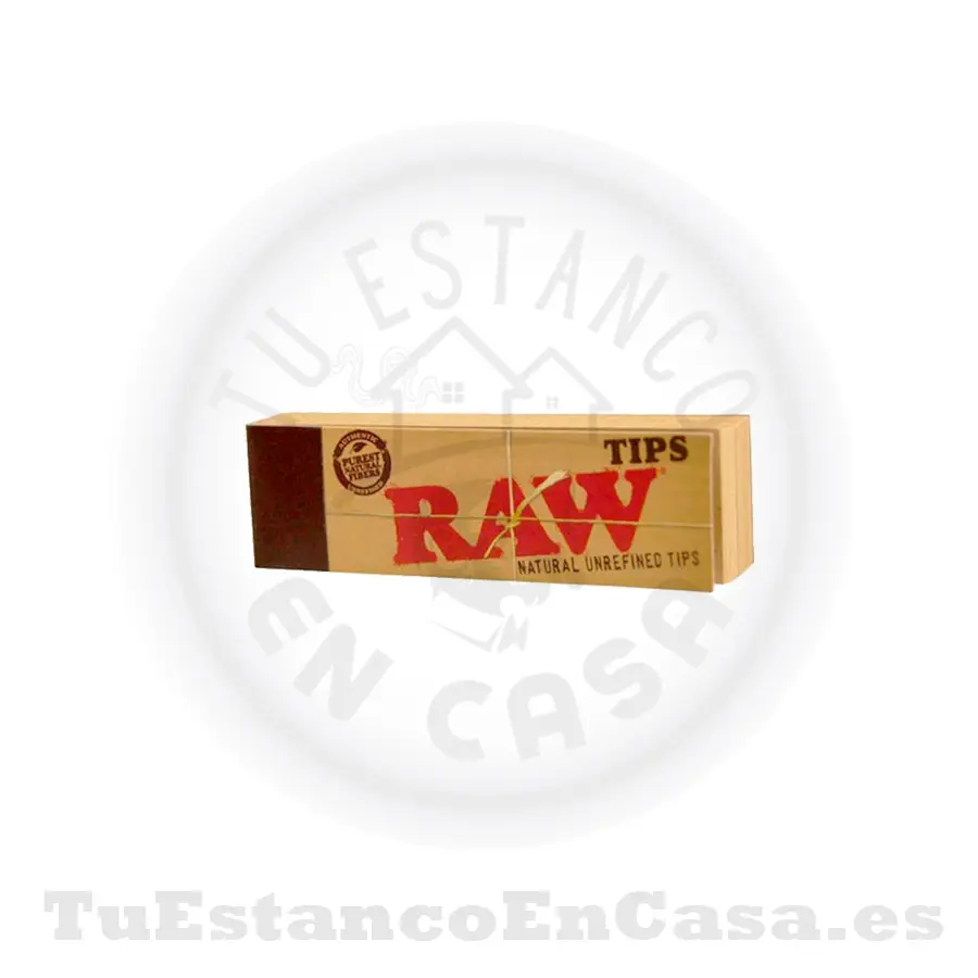 Tips-Raw.webp Tips Filtros de Cartón Natural RAW Original 50 und. - Imagen 1