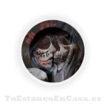 Cenicero Metálico - Diseño Catrina