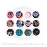 Cenicero Metálico - Diseño Sol y Luna - Imagen 2