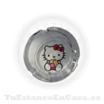 Cenicero de Cristal - Hello Kitty Mod.3