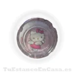 Cenicero de Cristal - Hello Kitty Mod. 4