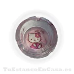 Cenicero de Cristal - Hello Kitty Mod. 6