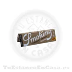 Papel de Fumar Natural Smoking Thinnest Brown 1 ¼ - 78 mm
