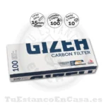 Tubos Gizeh Carbon Filter 100 und