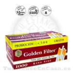 Tubos Golden Filter 1000 + 100 und