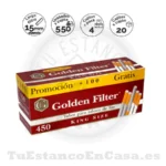 Tubos Golden Filter 450 + 100 und