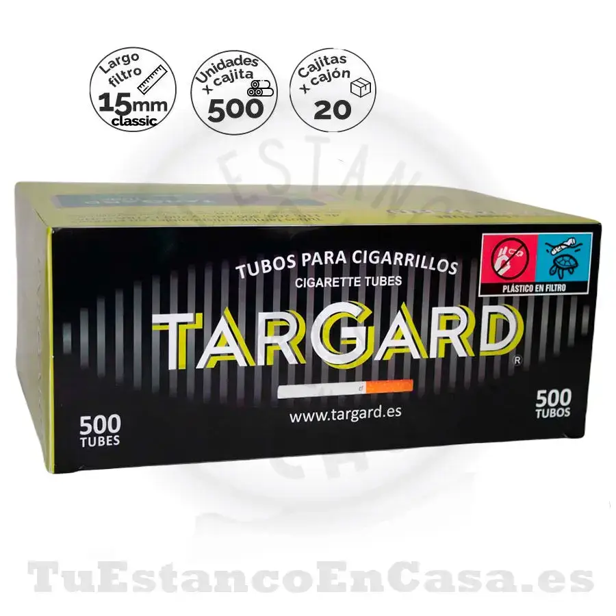 tubos-targard-500-und.webp Tubos Targard 500 und. - Imagen 1